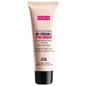 Professionals BB Cream & Primer SPF20 krem BB   baza pod makijaż do cery mieszanej i tłustej 001 Nude 50ml