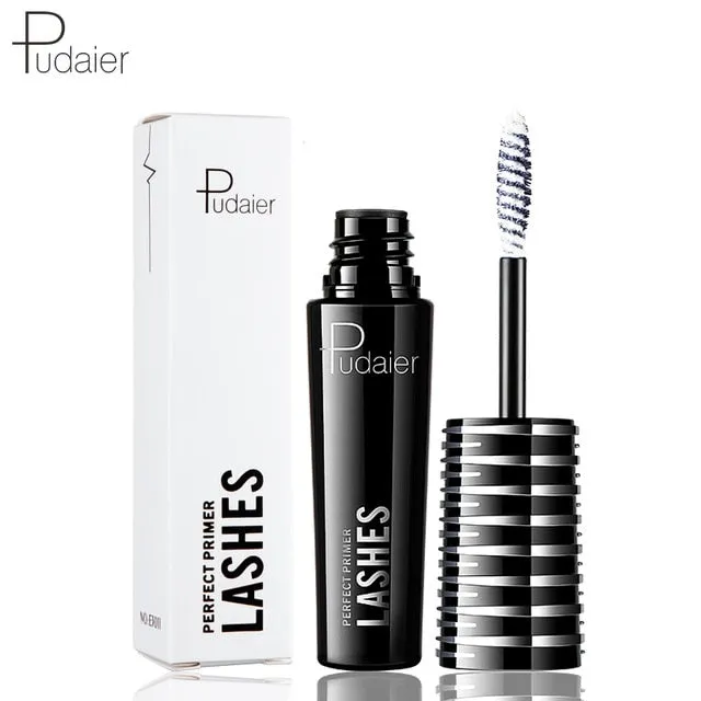 Pudaier 1PC White Fiber Cream Primer Lashes Foundation Base Waterproof Makeup Perfect Eyelash Partner of Mascara Before Use