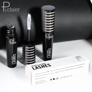 Pudaier 1PC White Fiber Cream Primer Lashes Foundation Base Waterproof Makeup Perfect Eyelash Partner of Mascara Before Use