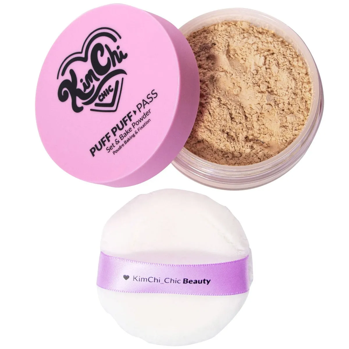 PUFF PUFF PASS SET & BAKE POWDER - 04 Peachy