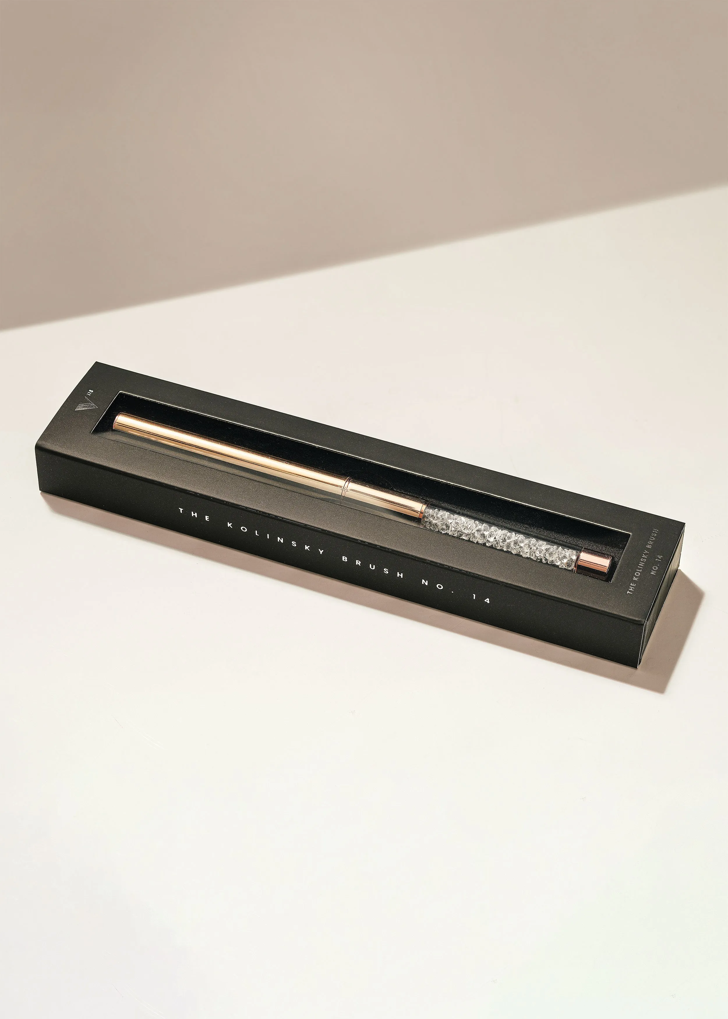 PURE Kolinsky BRUSH - Rose Gold Edition - #14