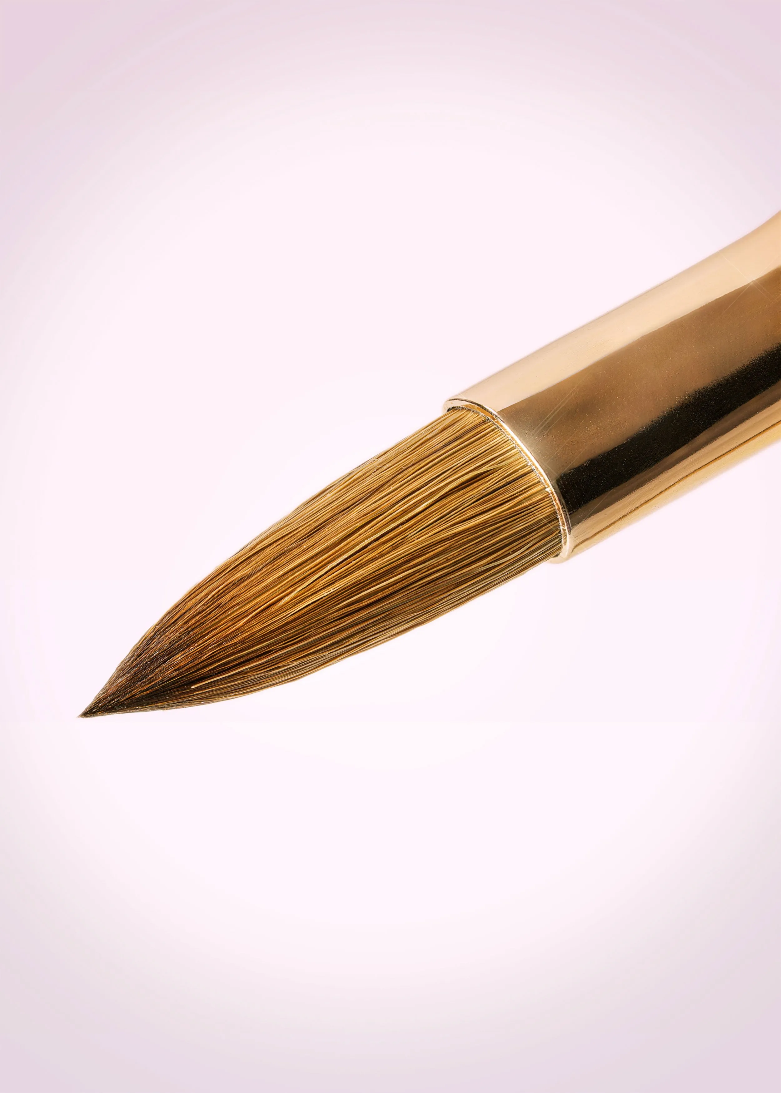 PURE Kolinsky BRUSH - Rose Gold Edition - #14