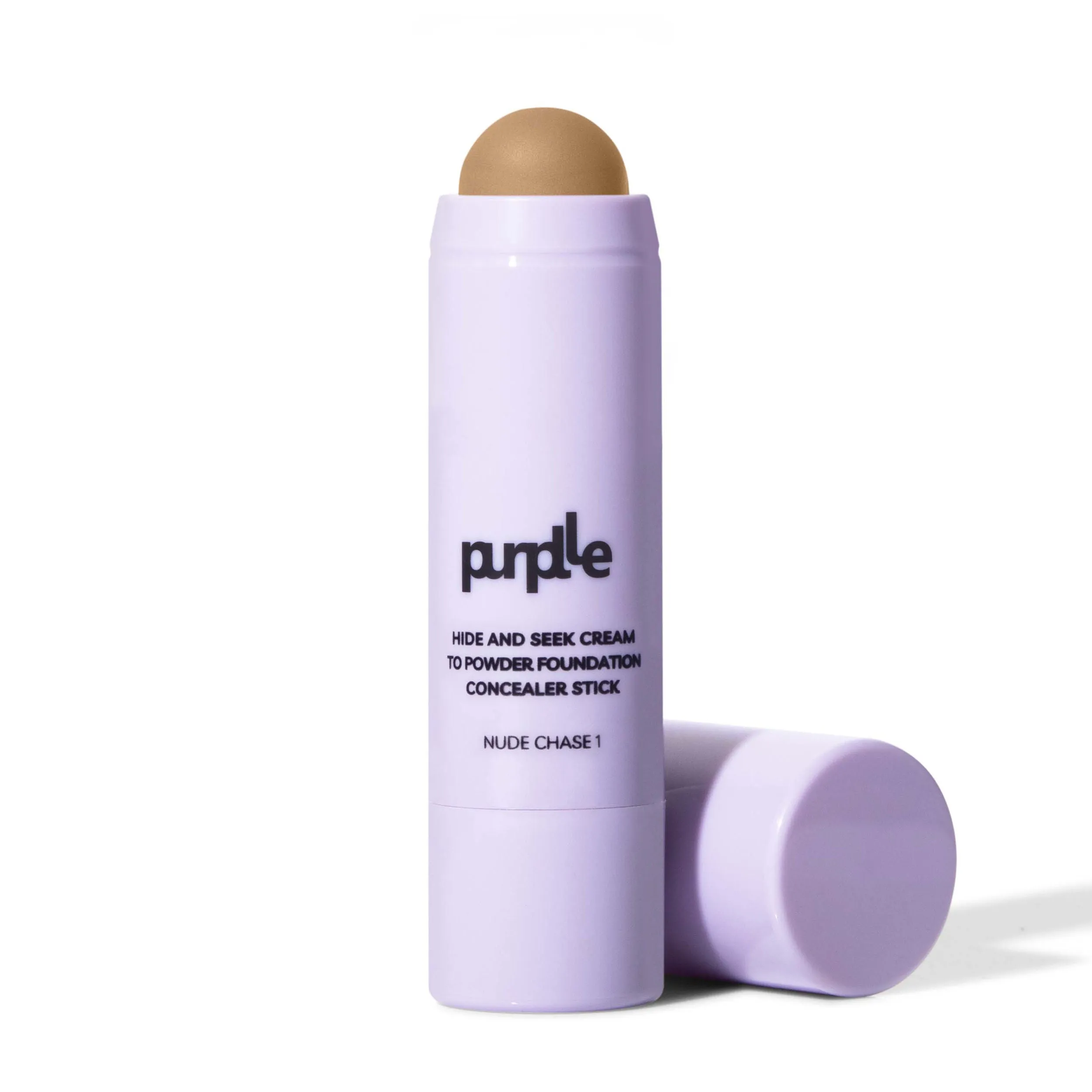 Purplle Hide and Seek Cream to Powder Foundation Concealer Stick Nude Chase 1