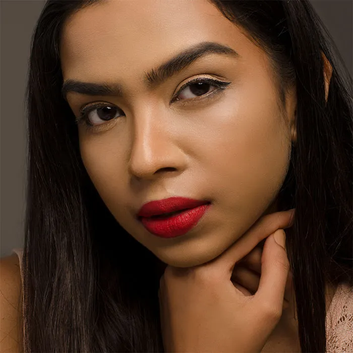 Purplle Ultra HD Velvet Matte Lipstick, Red - Wandering Companion 1 | Highly Pigmented | Long Lasting | Easy Application | Water Resistant | Transferproof | Smudgeproof (2.5 g)