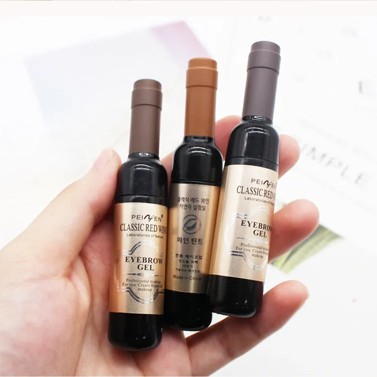 Red Wine Bottle Eyebrow Tattoo Gel