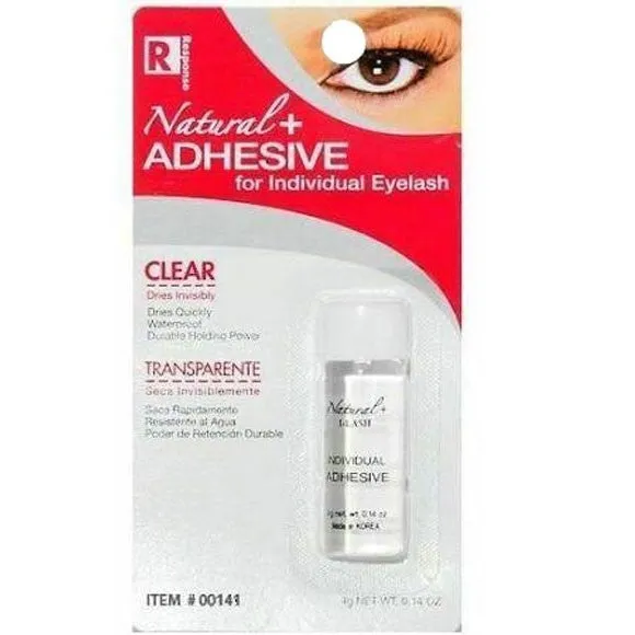 Response Natural Plus Adhesive For Individual Eyelashe Clear - 4g
