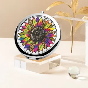 Retro Flower | Compact Mirror