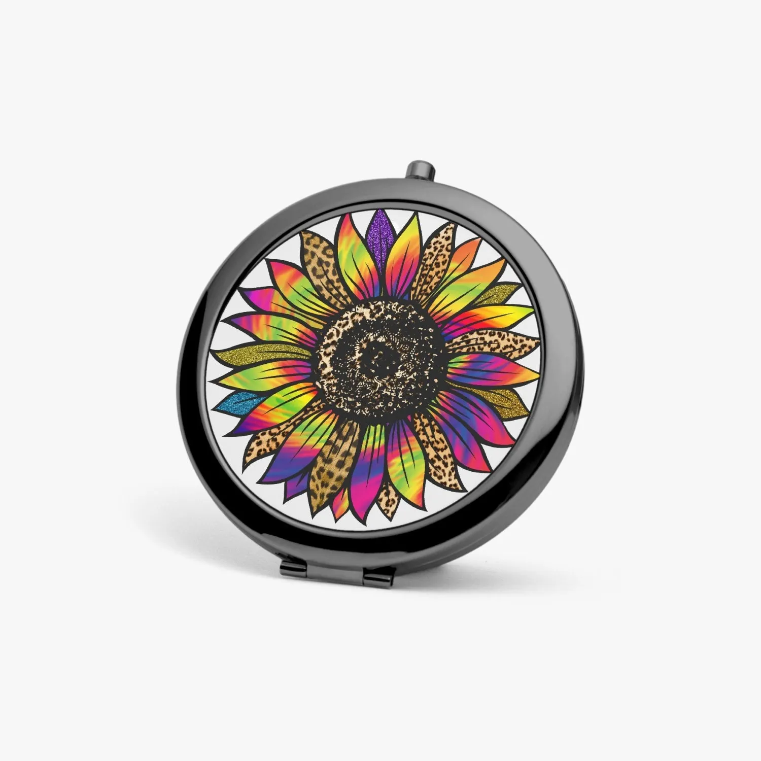 Retro Flower | Compact Mirror