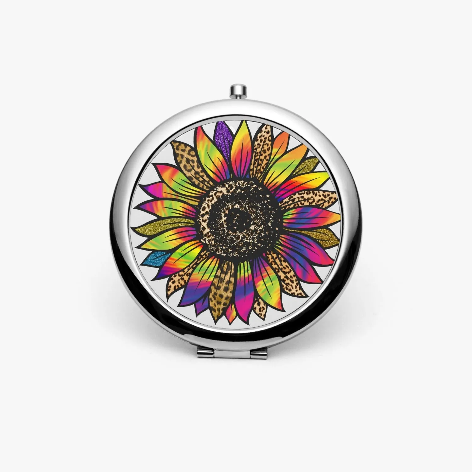 Retro Flower | Compact Mirror