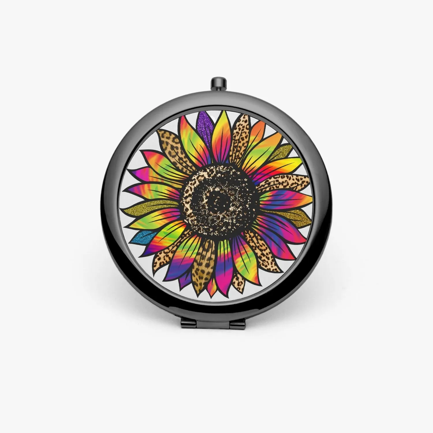 Retro Flower | Compact Mirror