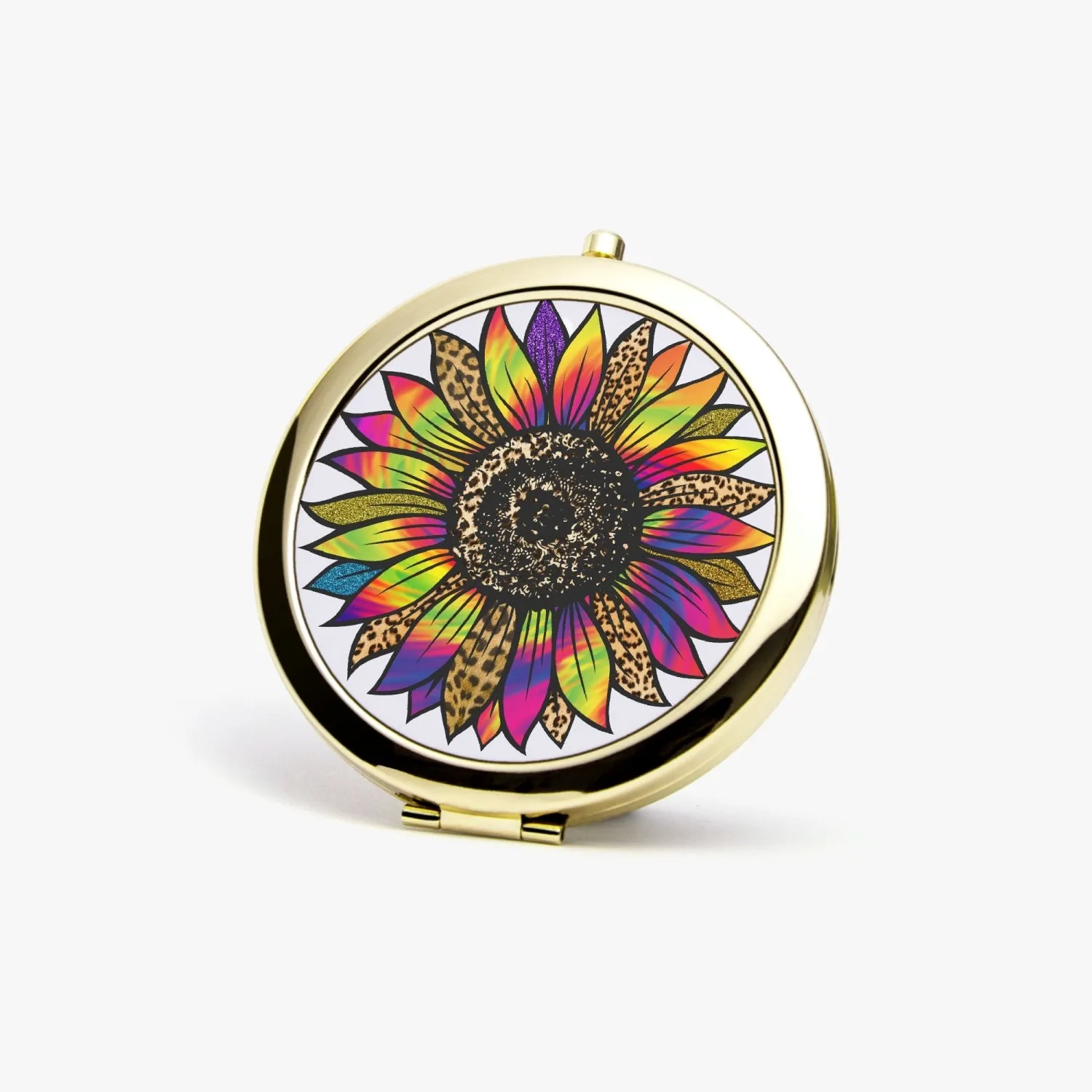 Retro Flower | Compact Mirror