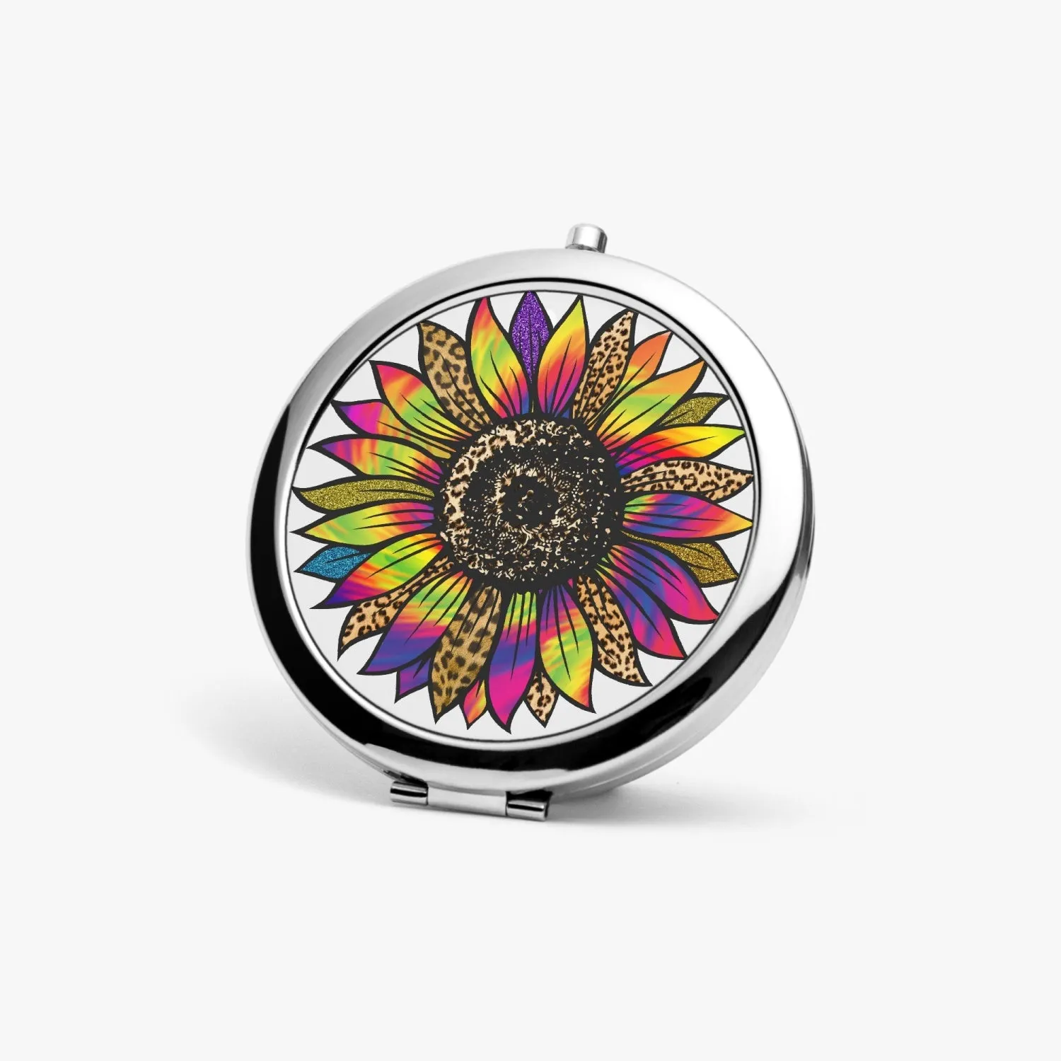 Retro Flower | Compact Mirror