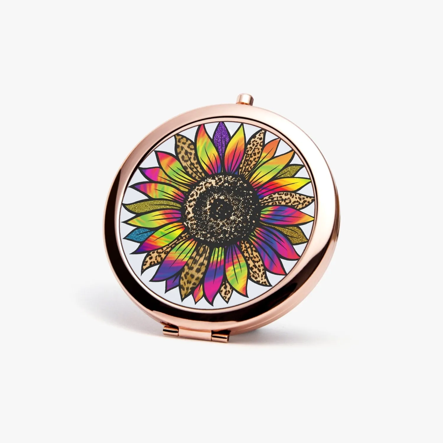Retro Flower | Compact Mirror