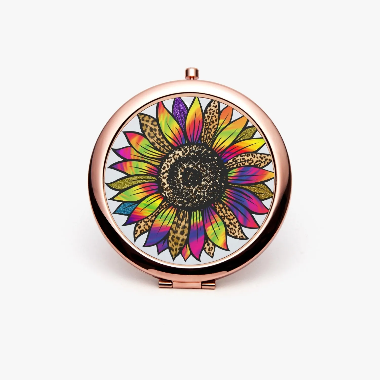 Retro Flower | Compact Mirror