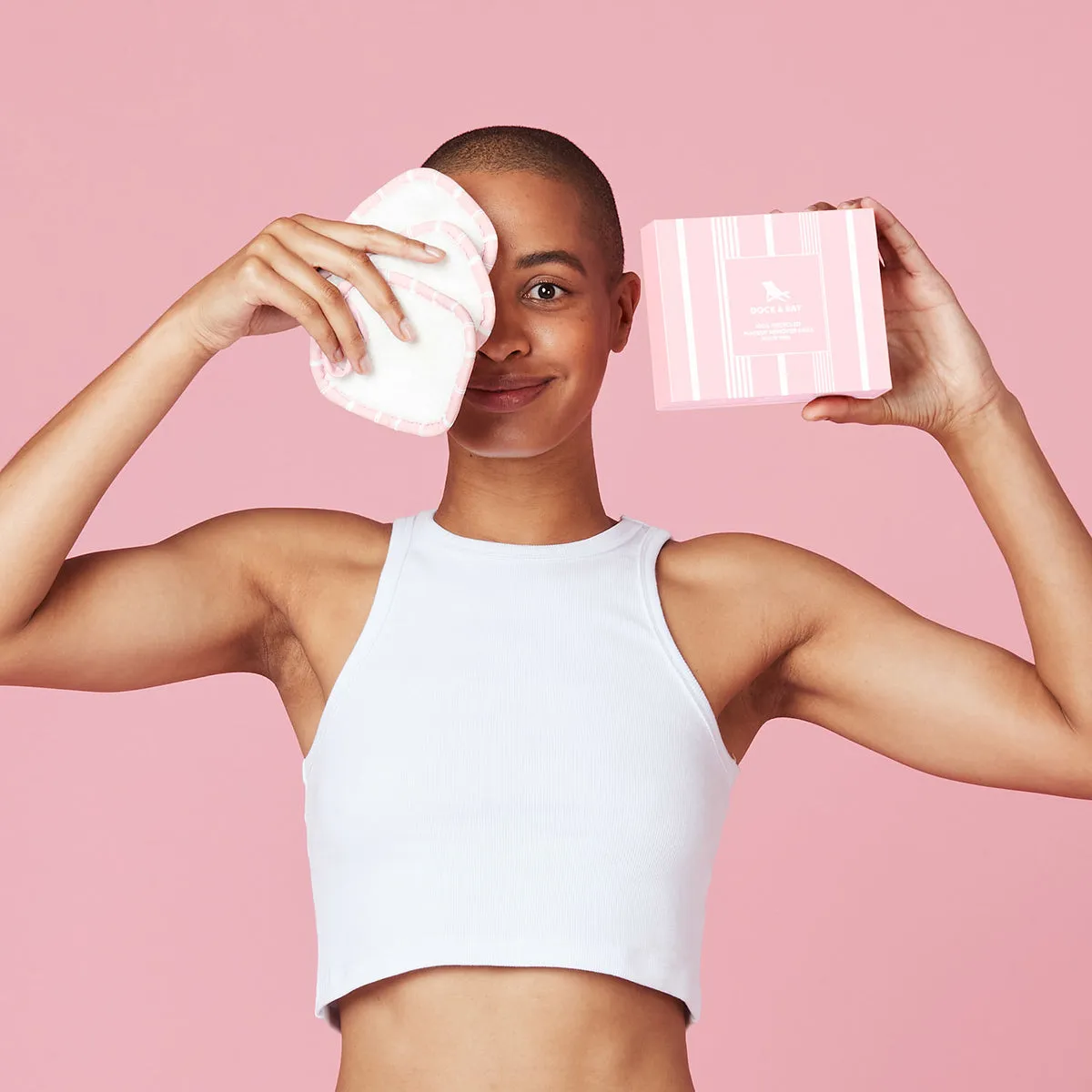 Reusable Makeup Removers - Peppermint Pink - Outlet