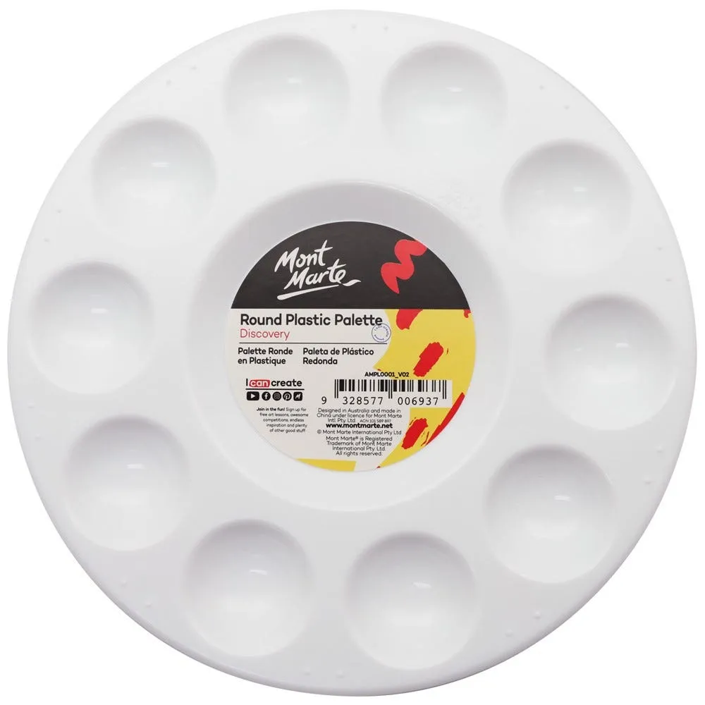 Round Plastic Palette Discovery 17cm (6.7in)