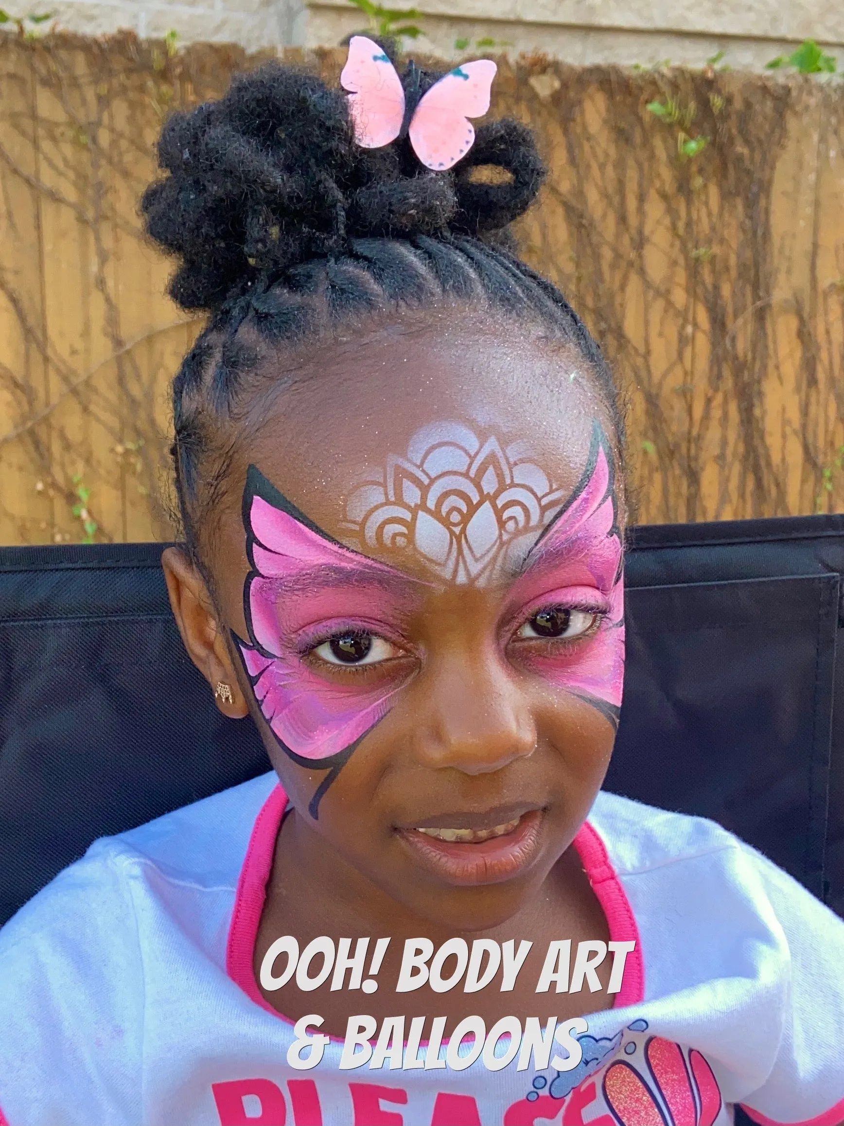 S14 Flower Mandala Sphere Airbrush & Face Paint Stencil