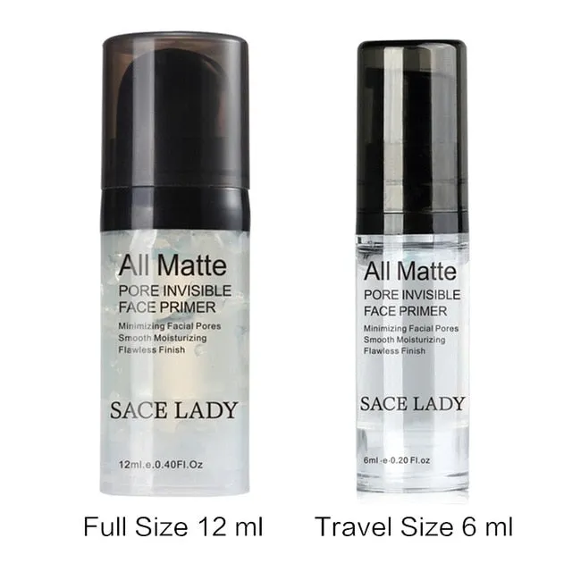 SACE LADY Face Primer Base Makeup Natural Matte Make Up Foundation Primer Pores Invisible Prolong Facial Oil-control Cosmetic