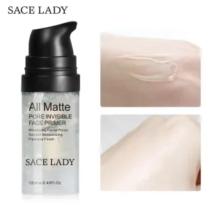 SACE LADY Face Primer Base Makeup Natural Matte Make Up Foundation Primer Pores Invisible Prolong Facial Oil-control Cosmetic