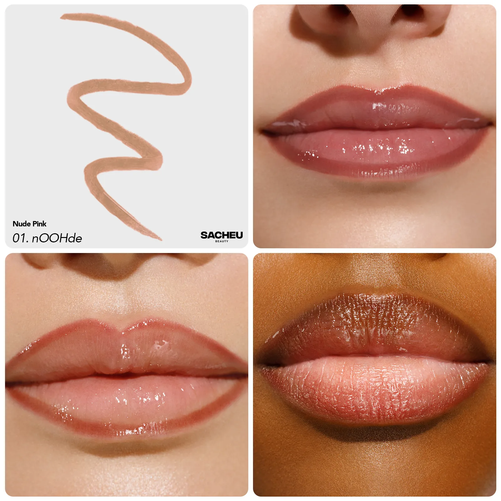Sacheu - Lip Liner Stay N -  P-inked