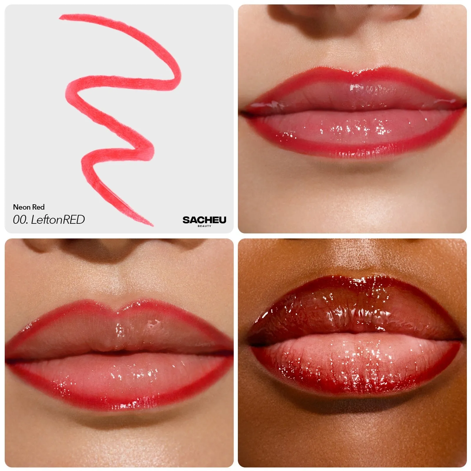 Sacheu - Lip Liner Stay N -  P-inked