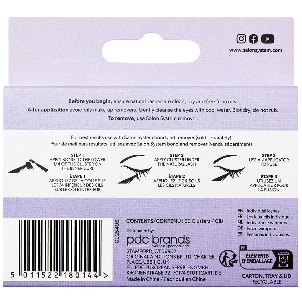 Salon System Underlash Lashes UL1 Classic Volume Medium
