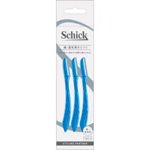 Schick Facial and Eyebrow Razors (Set of 3)