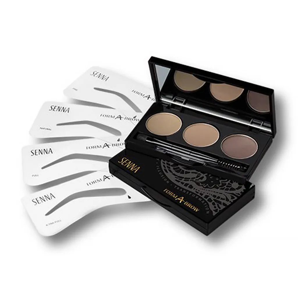 Senna Cosmetics Form-A-Brow Eyebrow Stencil Kit