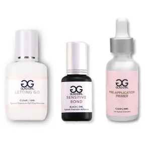 Sensitive Bond Eyelash Extension Glue   Remover/Primer Combo