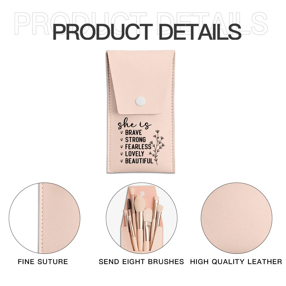 She is Beautiful | Makeup Brush Set