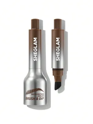 Sheglam - Brow-Fection Angled Brush & Dip