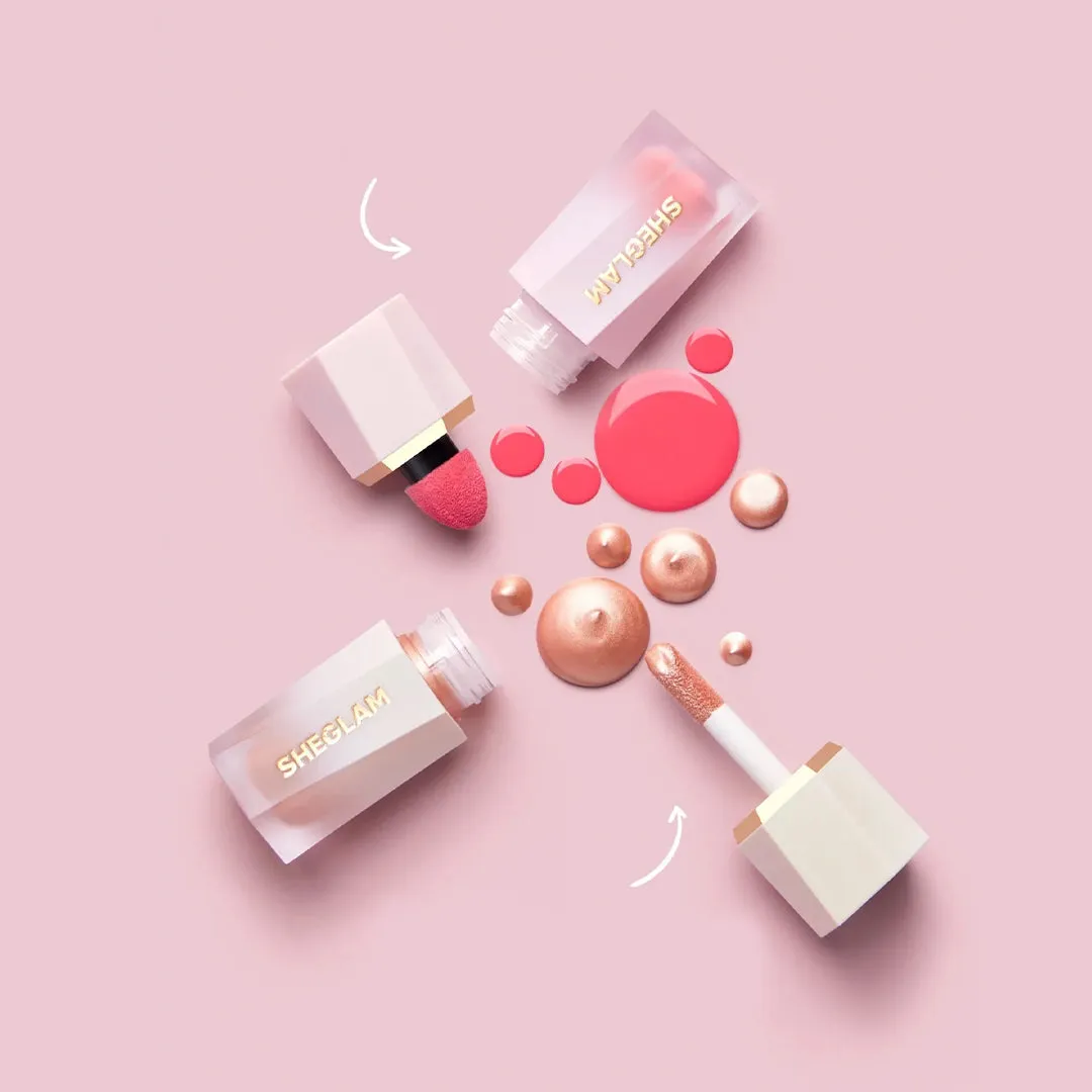 SHEGLAM X Laura Lee Liquid Blush & Highlighter Kit