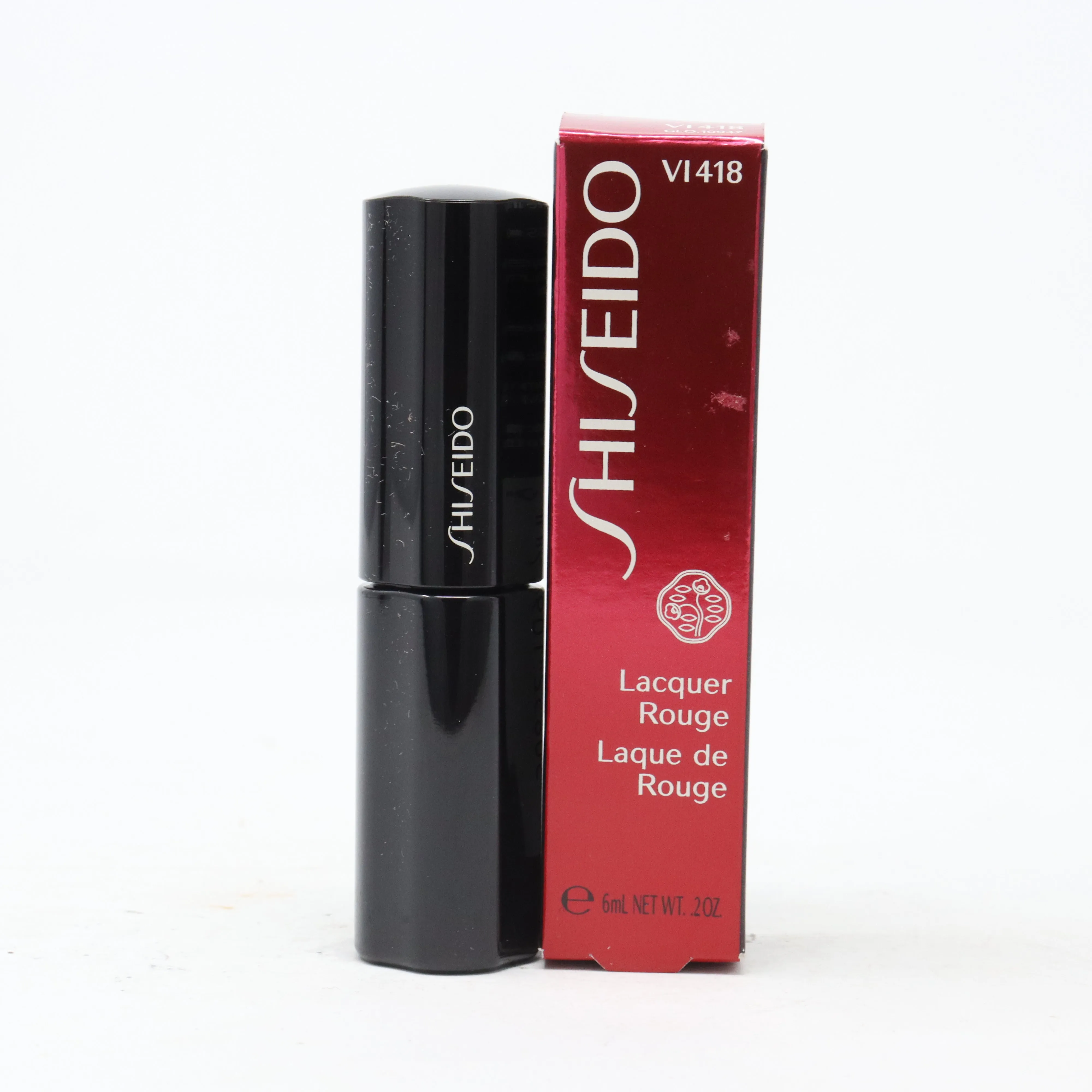 Shiseido Lacquer Rouge  Lip Gloss 0.2oz/6ml New In Box
