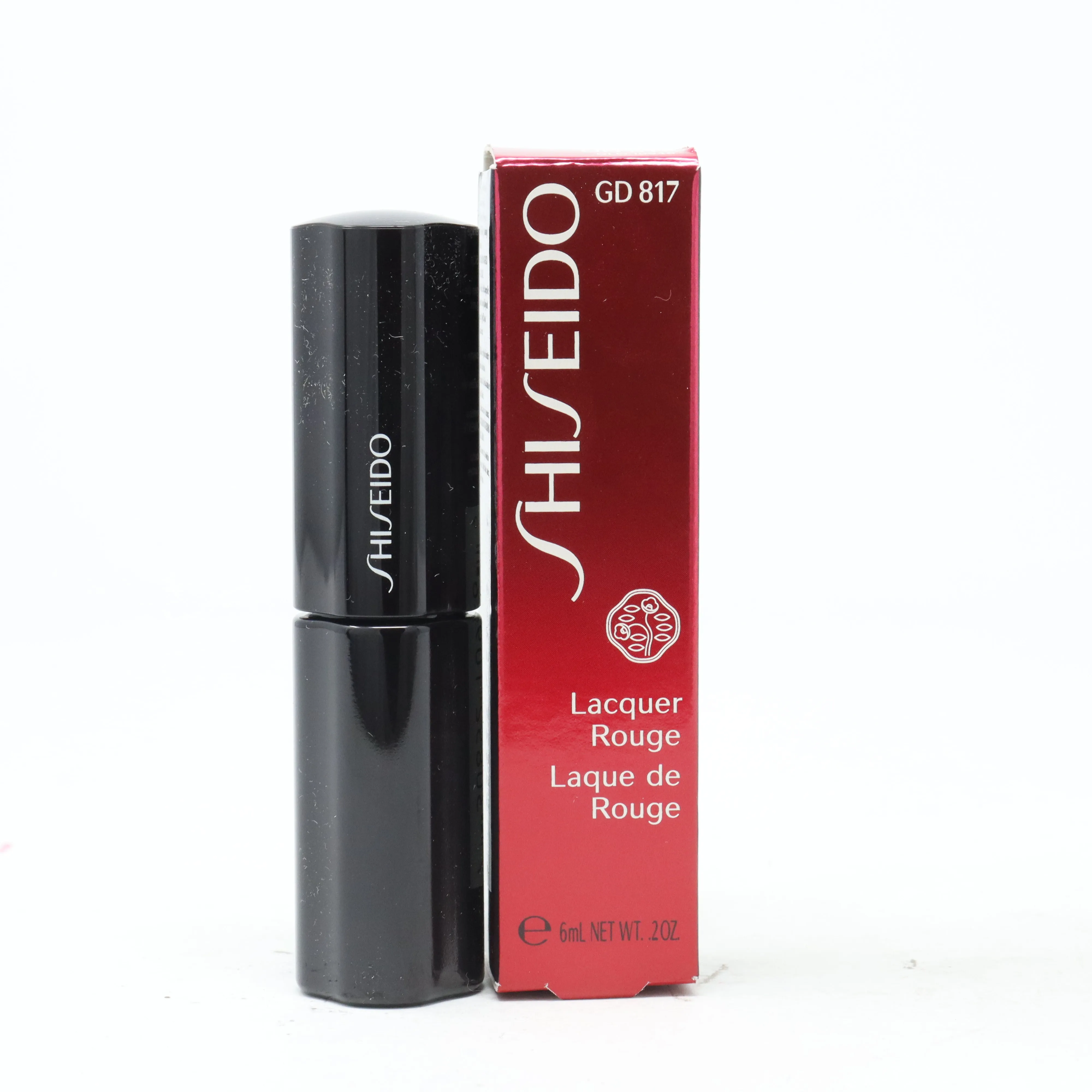 Shiseido Lacquer Rouge  Lip Gloss 0.2oz/6ml New In Box