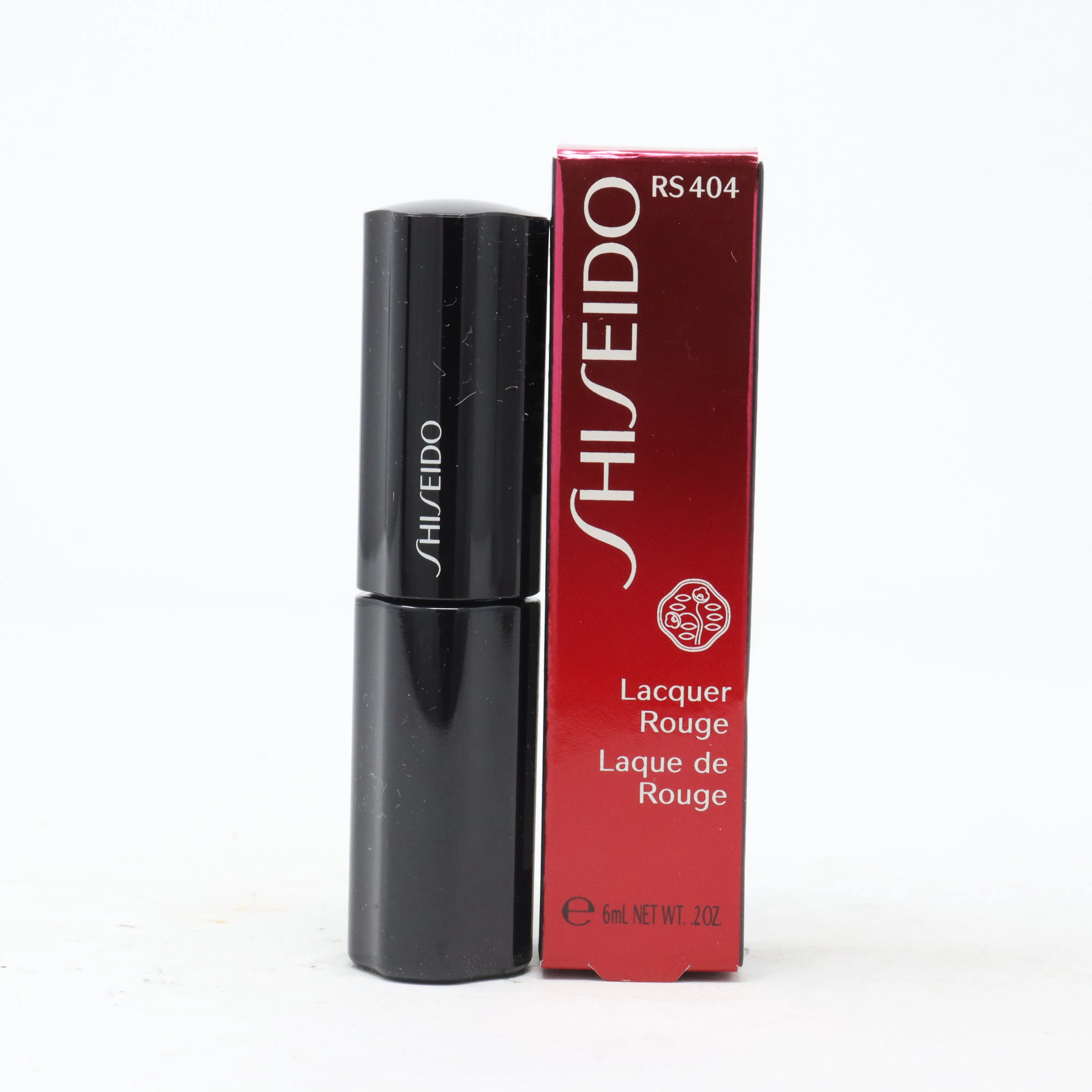 Shiseido Lacquer Rouge  Lip Gloss 0.2oz/6ml New In Box