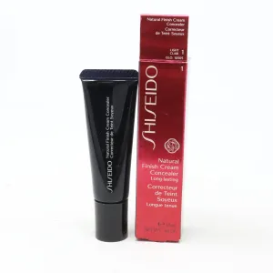 Shiseido Natural Finish Cream Concealer Light Clair 1 0.44oz/10ml New With Box