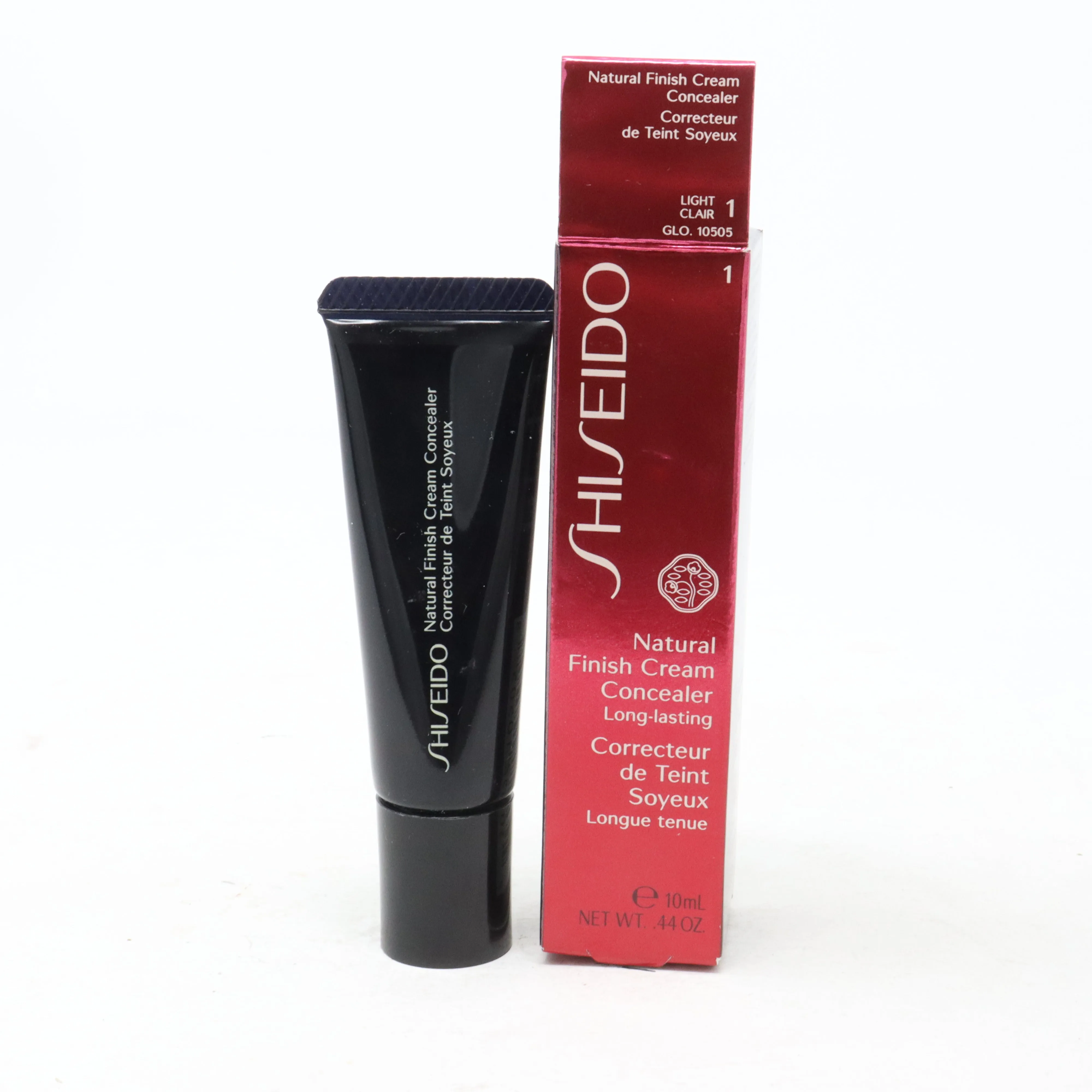 Shiseido Natural Finish Cream Concealer Light Clair 1 0.44oz/10ml New With Box