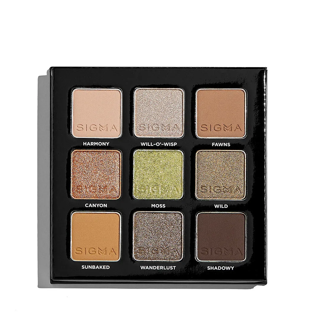 Sigma Earthy Eyeshadow Palette