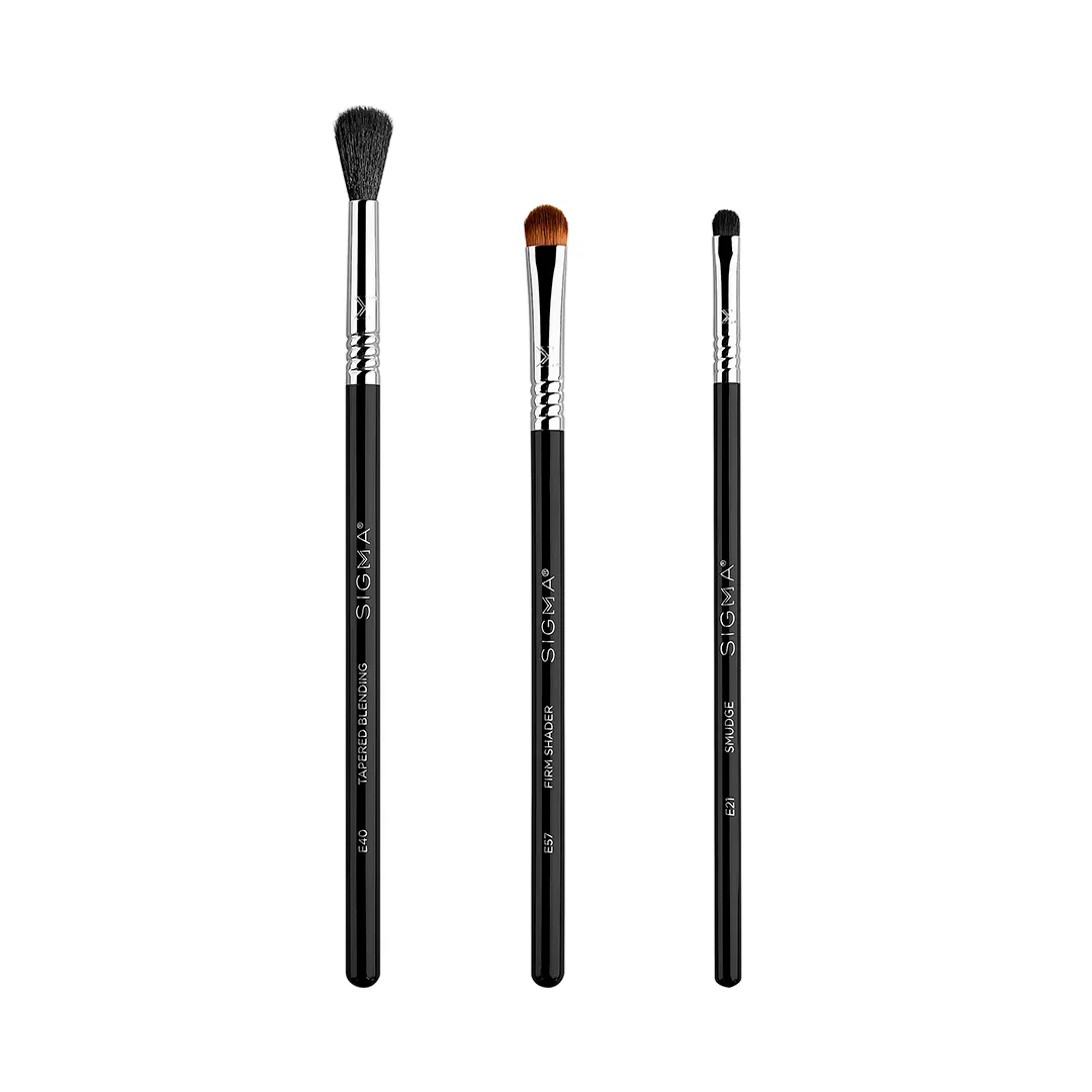 Sigma Perfect Eyes Brush Set - 3 Basic Eye Brushes