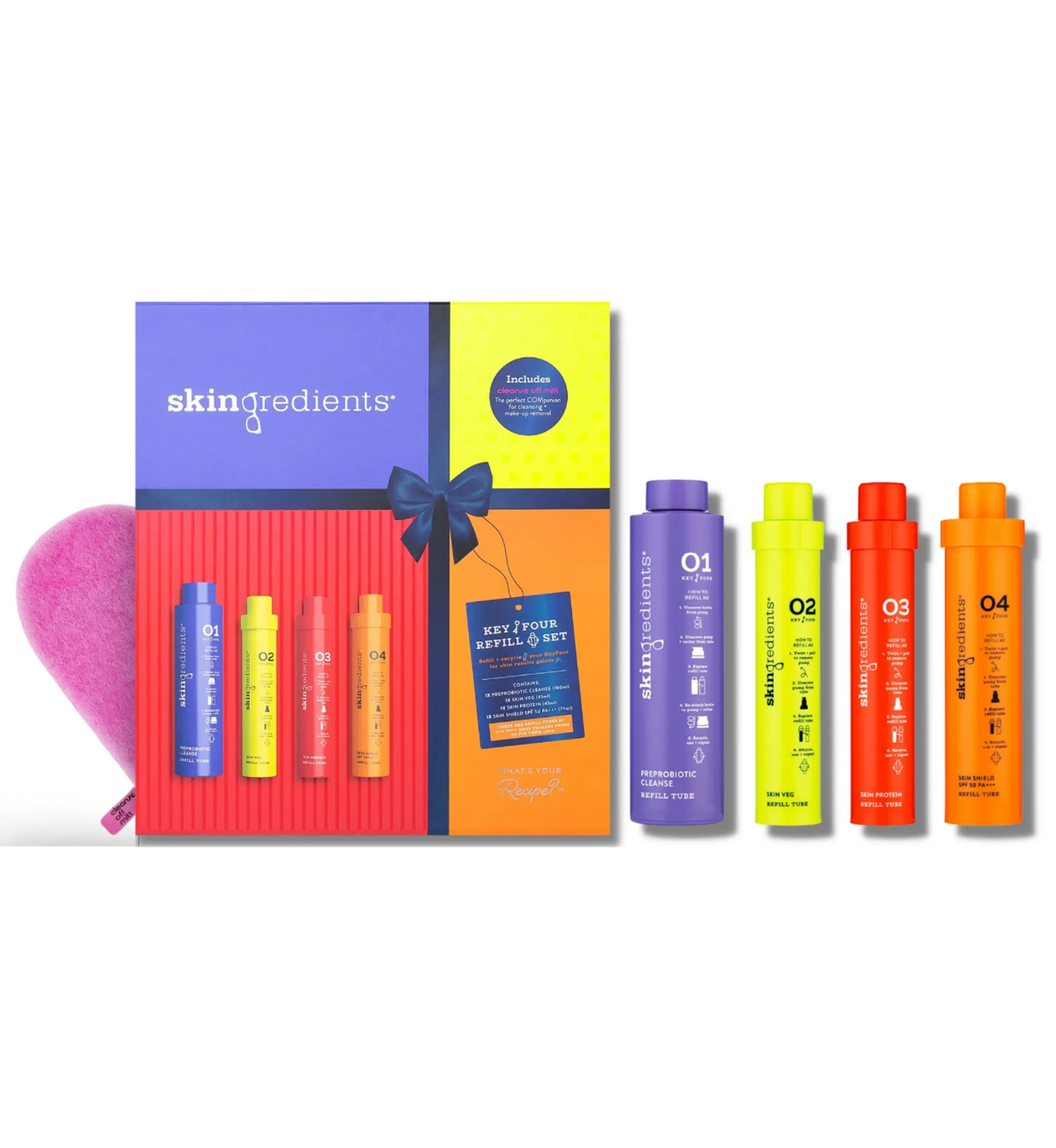 Skingredients The Rockstars Key Four Refill Set