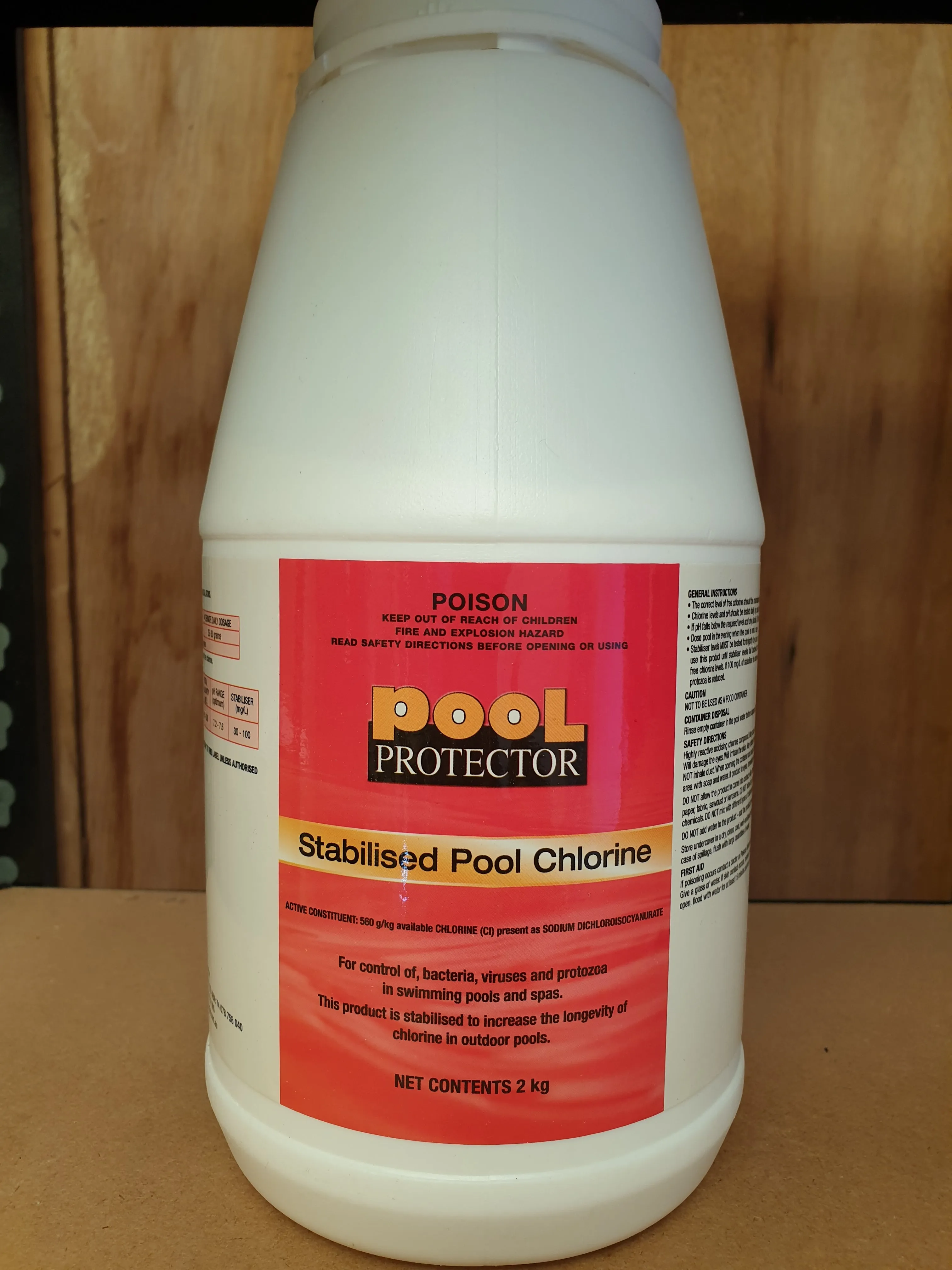 Stabilised Pool Chlorine 2kg