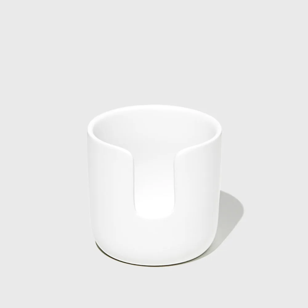 Stoneware Cleansing Round Holder
