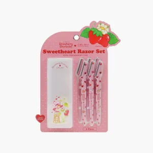 STRAWBERRY SHORTCAKE 6PC DERMA RAZORS WITH TRANSPARENT CASE (V-DAY)