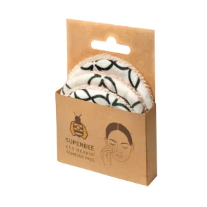 SuperBee Reusable Organic cotton rounds - Mixed Design