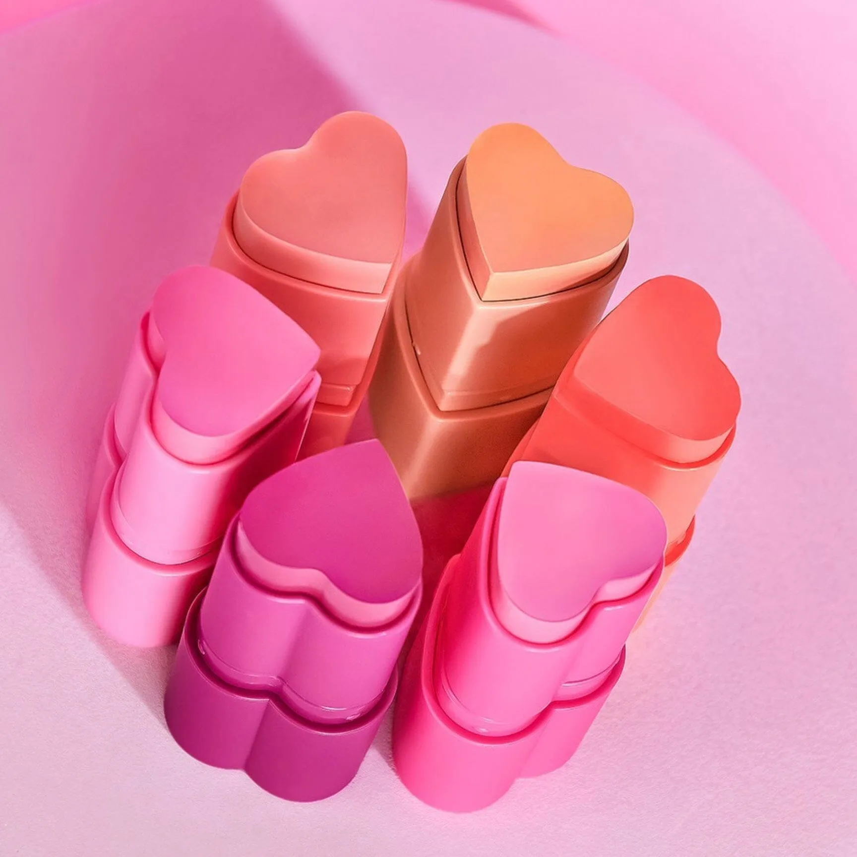 Sweet Blush Heart Shaped Stick Blush (12 units)