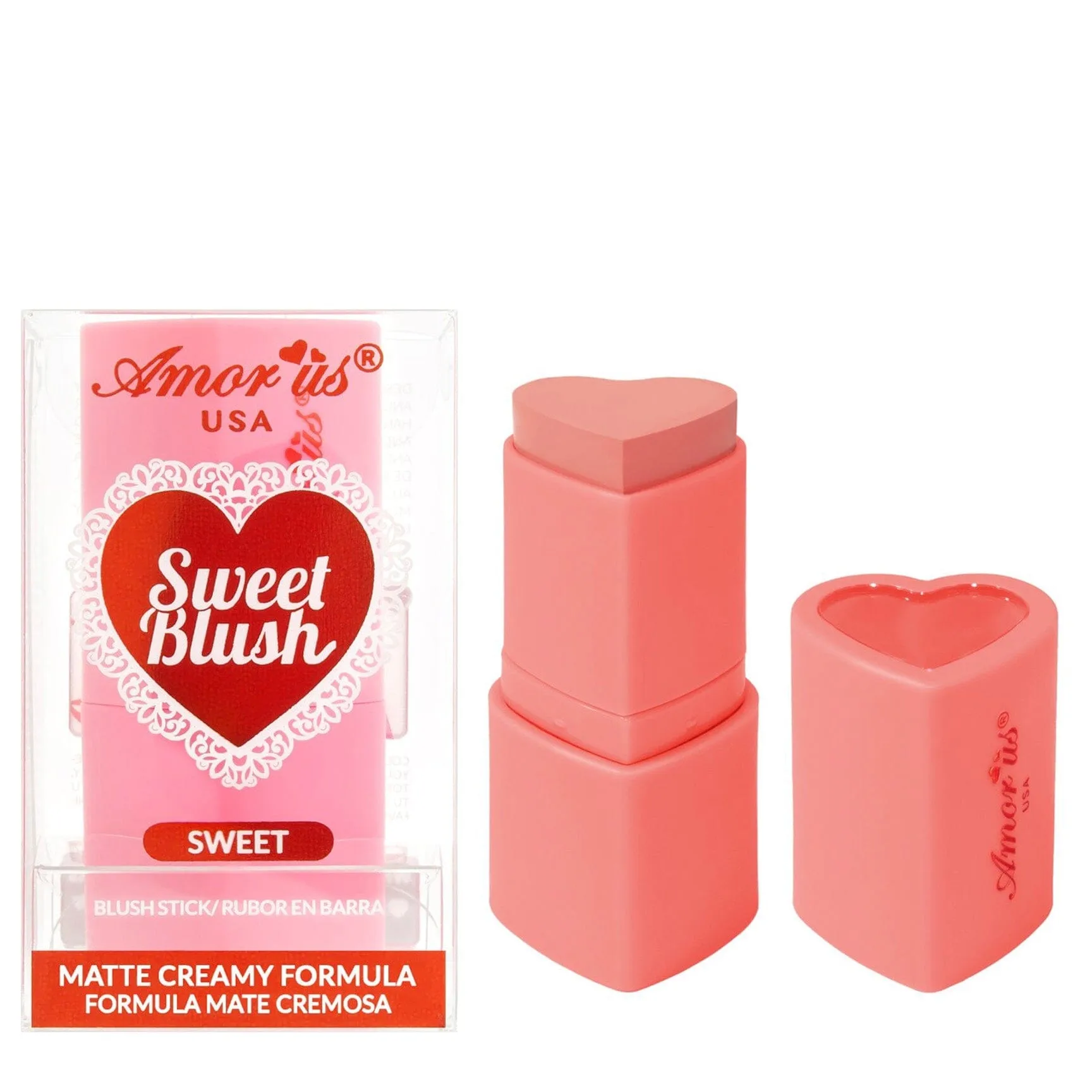 Sweet Blush Heart Shaped Stick Blush (12 units)