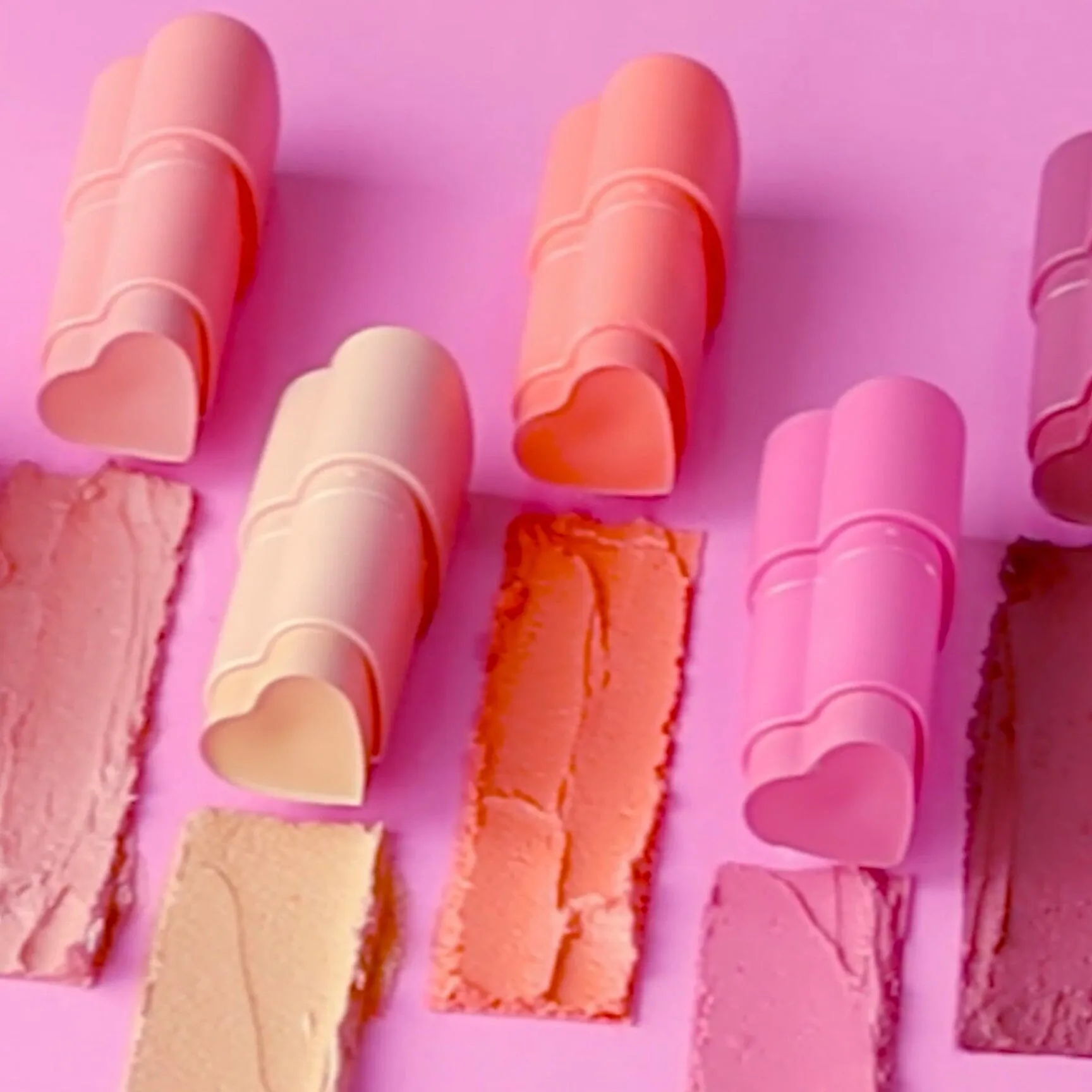Sweet Blush Heart Shaped Stick Blush (12 units)
