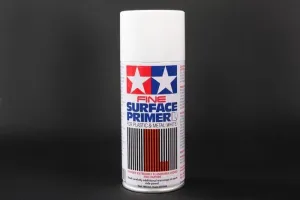 Tamiya 87044 Fine Surface Primer L White Spray Paint 180ml TAM87044