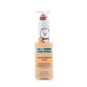 The Creme Shop BT21 Lip & Cheek Chic Stick Tinted Essence Stick