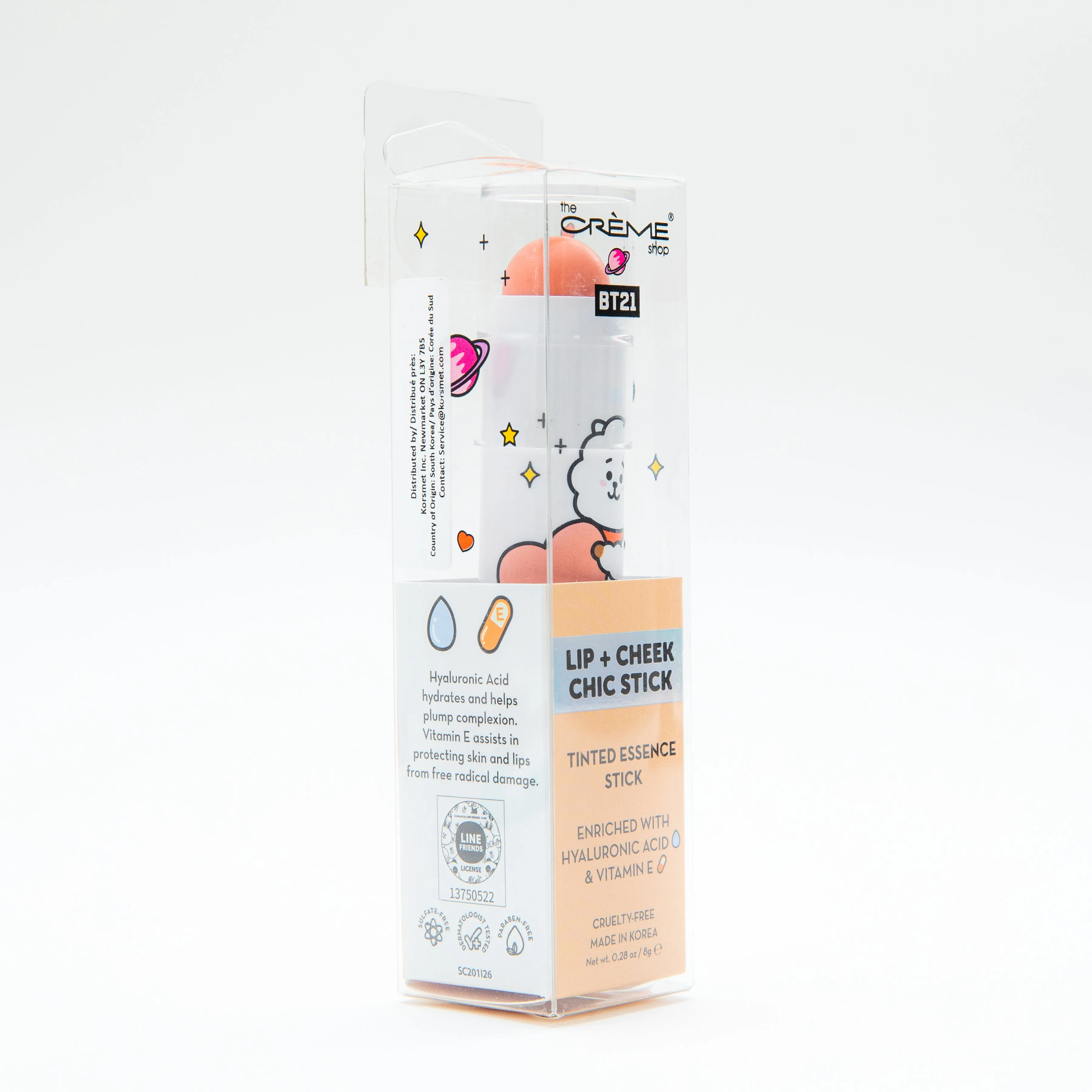 The Creme Shop BT21 Lip & Cheek Chic Stick Tinted Essence Stick